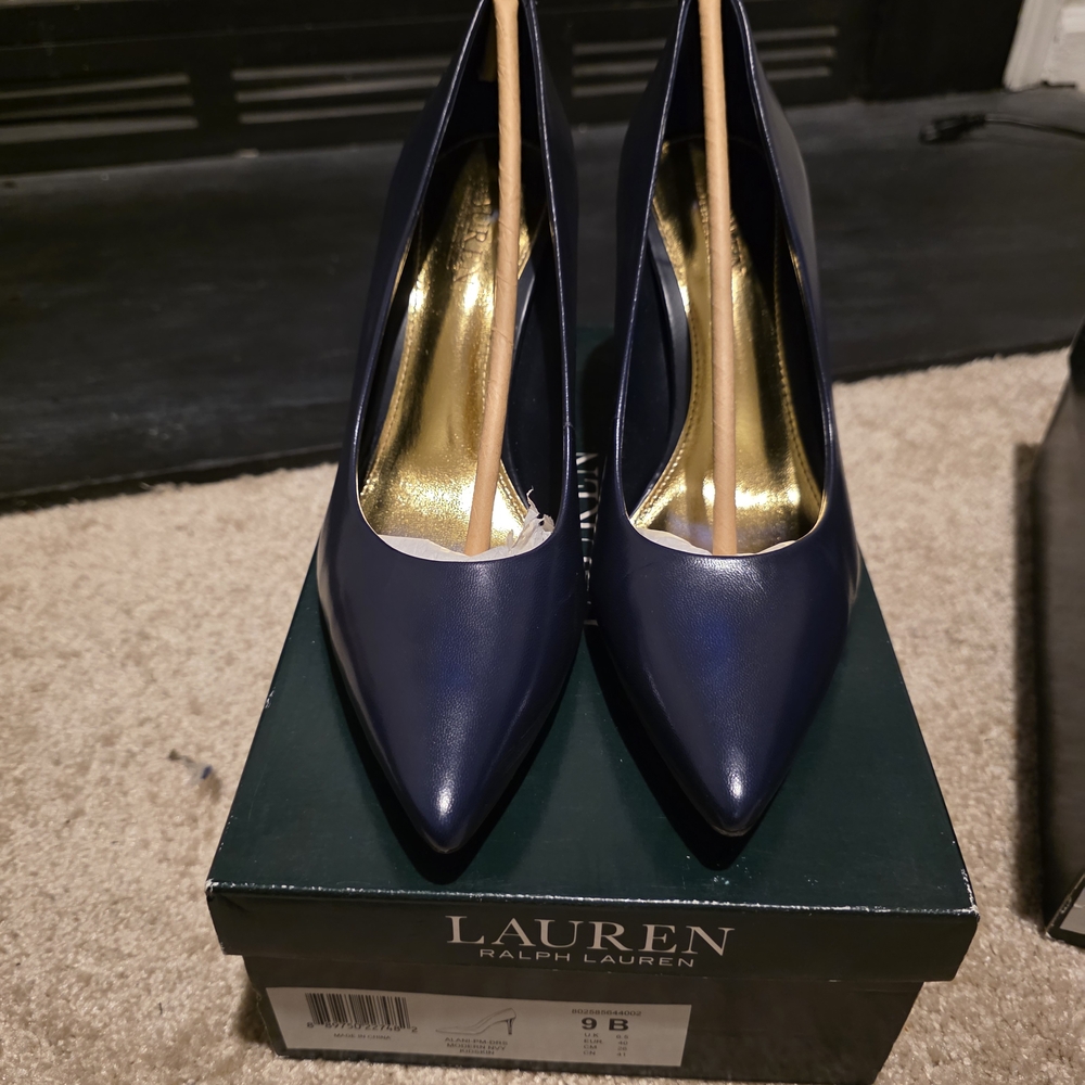 Lauren Ralph Lauren Women's Navy Pumps